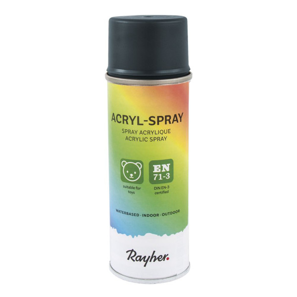 Acryl-Spray 200 ml - anthrazit
