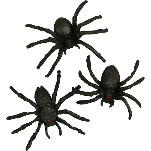 Spinnen, 10 Stück, 4 cm