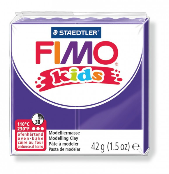 FIMO kids, Modelliermasse, 42 g, lila
