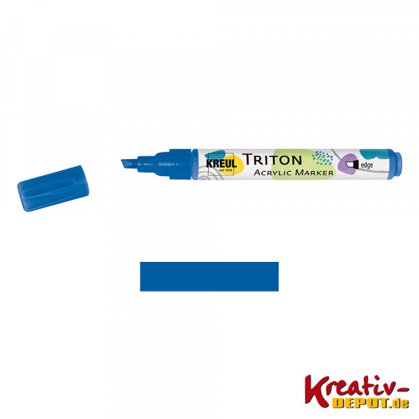 KREUL Triton Acrylic Marker Edge, Ultramarinblau