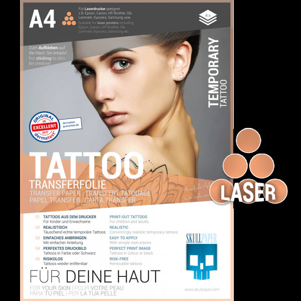 Tattoo-Transferfolie Laser