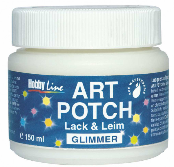 KREUL Art Potch Lack & Leim Glimmer, 150ml
