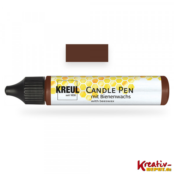 KREUL Candle Pen, 29 ml, Braun