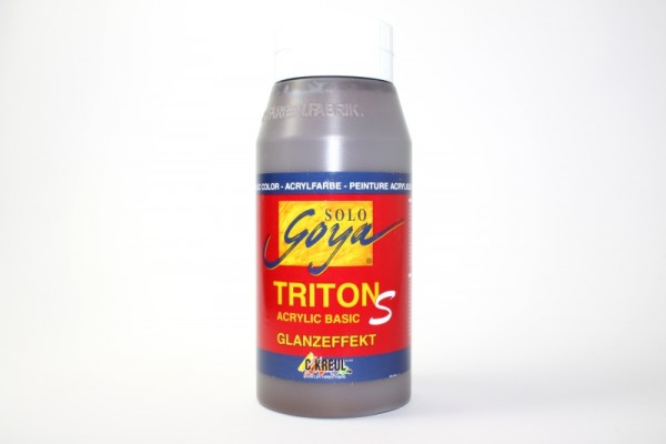 Solo Goya Triton S, Acrylfarbe mit Glanzeffekt, 750 ml, Havannabraun
