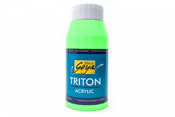 SOLO GOYA TRITON ACRYLIC BASIC, 750 ml, Fluoresziernd Grün