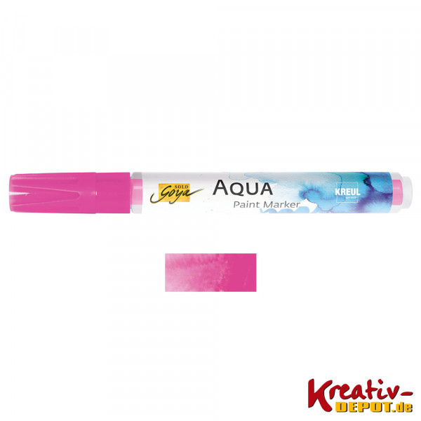 SOLO GOYA Aqua Paint Marker brush, Magenta