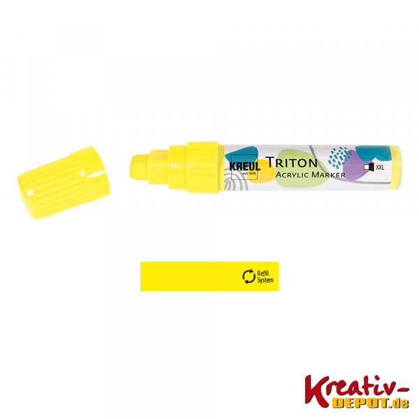 KREUL Triton Acrylic Marker XXL, Zitron