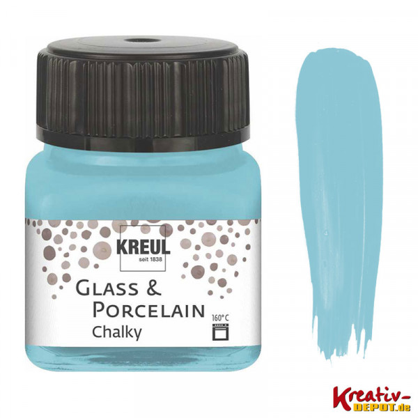 Glass & Porcelain Chalky - Ice Mint, 20 ml