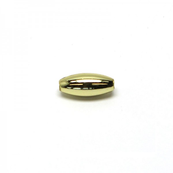 Wachsoliven 4 x 8 mm - gold, 60 Stk.