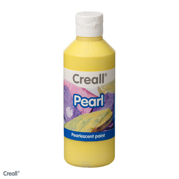 Creall-pearl, Perlmuttfarbe, 250 ml, Gelb