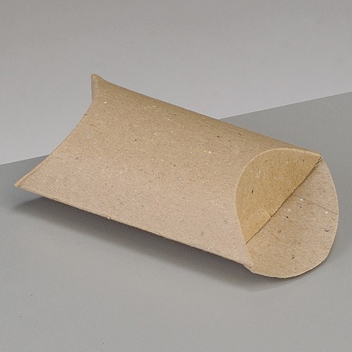 Box Tasche Kissen, aus Pappmaché, 24 St. 9x6x3 cm
