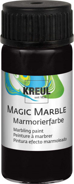Kreul Magic Marbel Marmorierfarbe, 20 ml, Schwarz