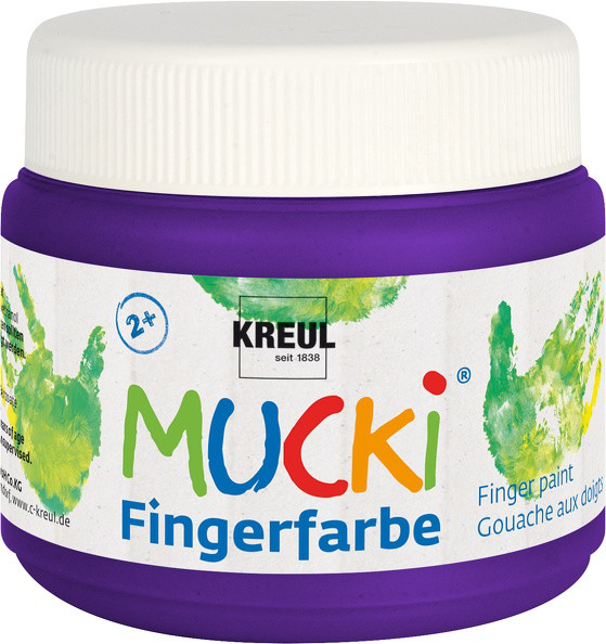 MUCKI Fingerfarbe, 150 ml, violett