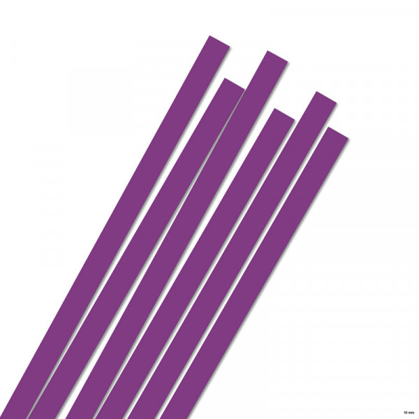 Quilling Papierstreifen, 10mm x 450mm, violett