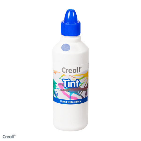 Creall-tint, Wassermaltinte / Aquarellfarbe, 500 ml, dunkelblau