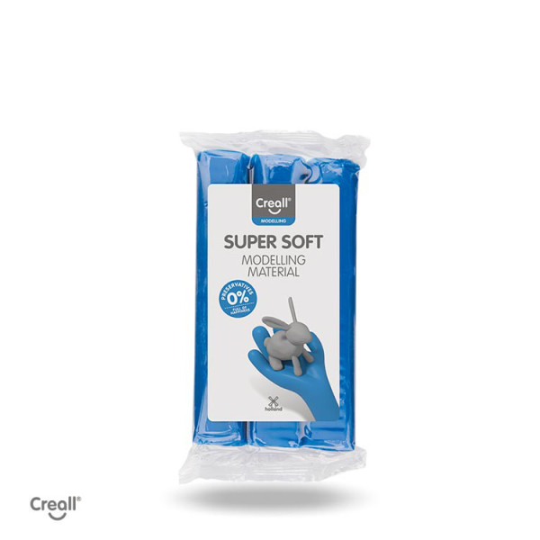 Creall® Super Soft Modellierknete, 500g, blau