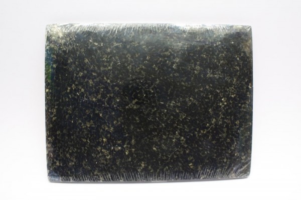 Crackle Mosaik-Platte, 15 x 20 cm, 4 mm, schwarz glänzend