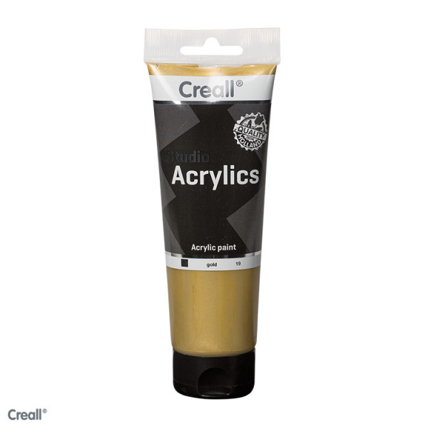 Creall-studio Acrylfarbe, 250 ml, Gold