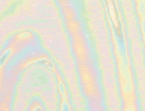Verzierwachsplatte Rainbow, 200x100x0,5mm, weiß