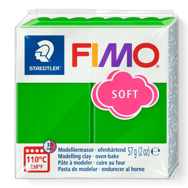 FIMO soft, Modelliermasse, 57 g, Tropischgrün