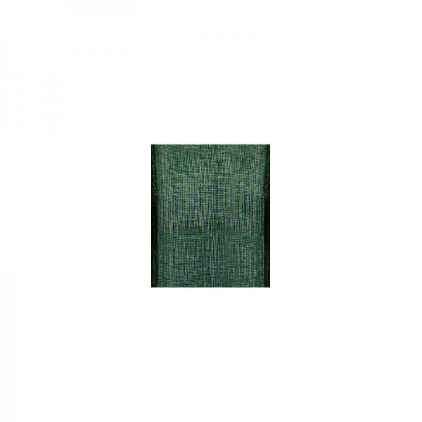 Chiffonband mit Drahtkante, 40mm breit, 5m lang - dunkelgrün