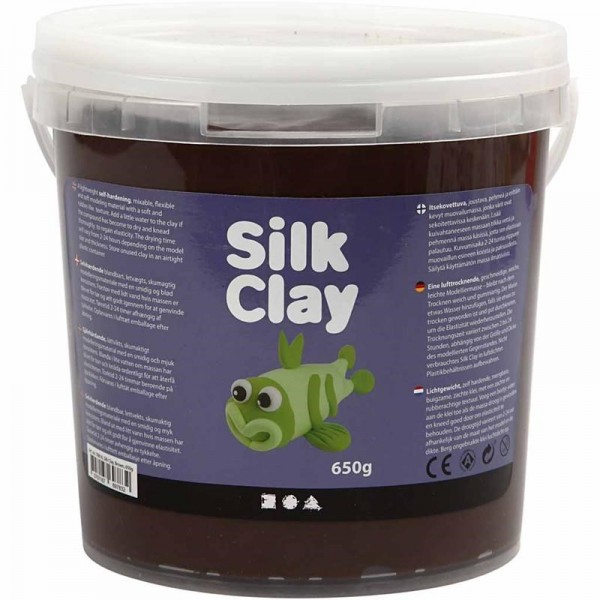 Silk Clay - Braun, 650g