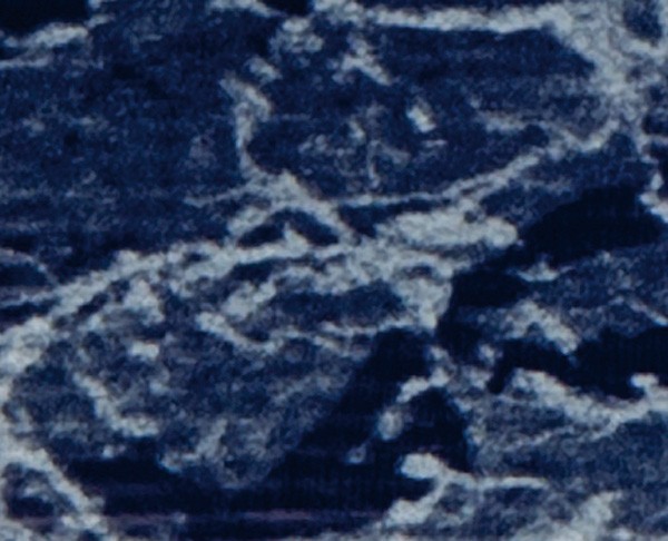 Verzierwachsplatten Marmor, 200x100x0,5mm, 10 Stück, dunkelblau