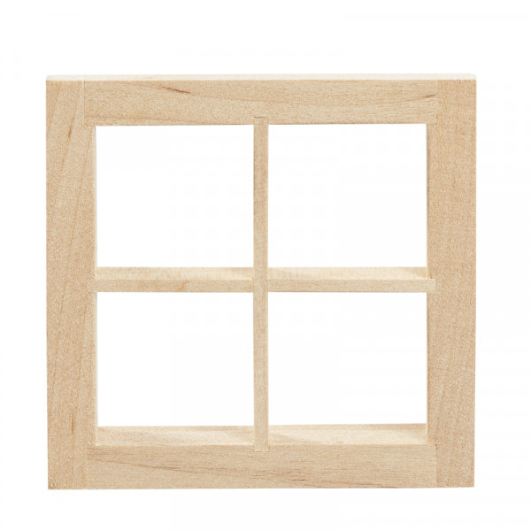 Miniatur Fensterrahmen, 7x7x1,1 cm