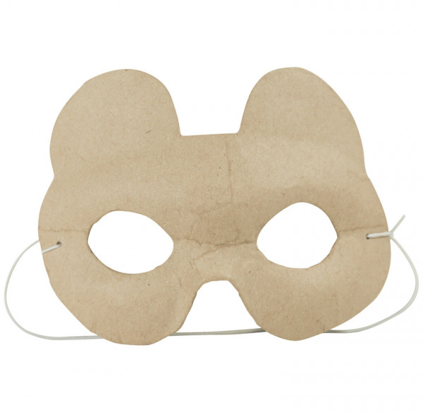 decopatch Kindermaske Bär, aus Pappmaché, 4x14x11 cm