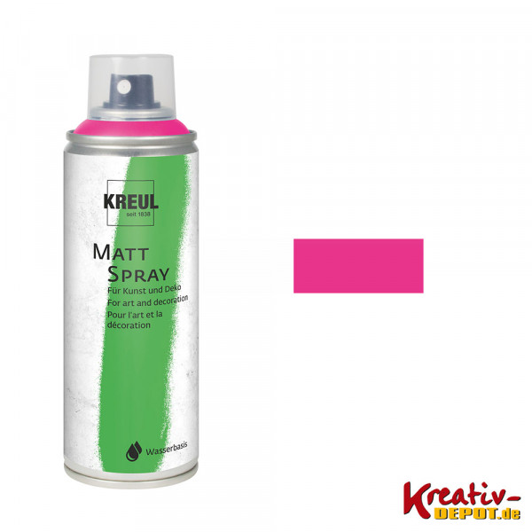KREUL Matt-Spray 200 ml, pink