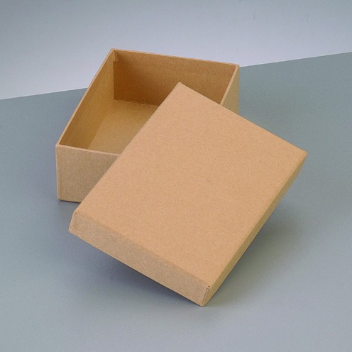 Box Rechteck, aus Pappmaché, 12,5 x 8,5 x 4 cm