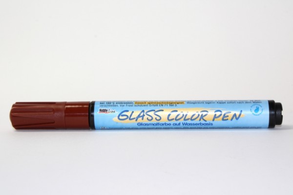 Hobby Line GLASS COLOR Pen, Braun