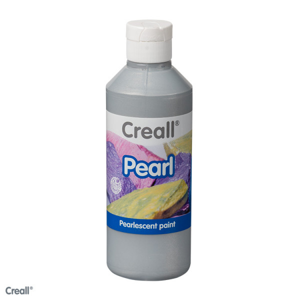 Creall-pearl, Perlmuttfarbe, 250 ml, Silber
