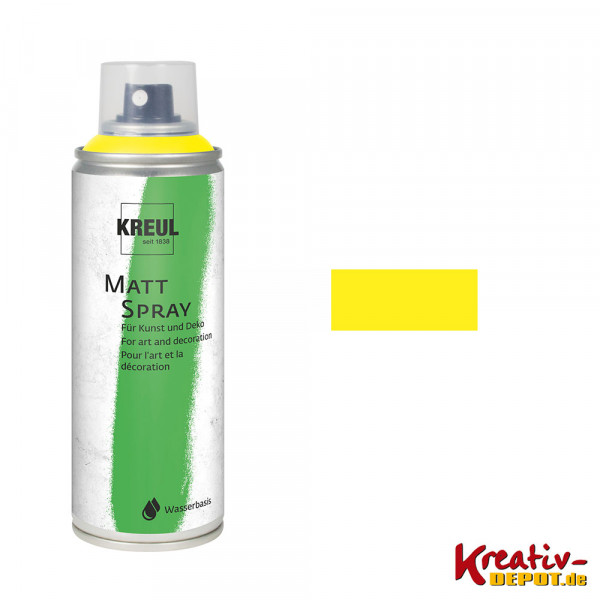KREUL Matt-Spray 200 ml, gelb