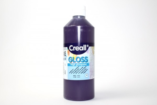 Creall-gloss, Glanzfarbe, 500 ml, Violett