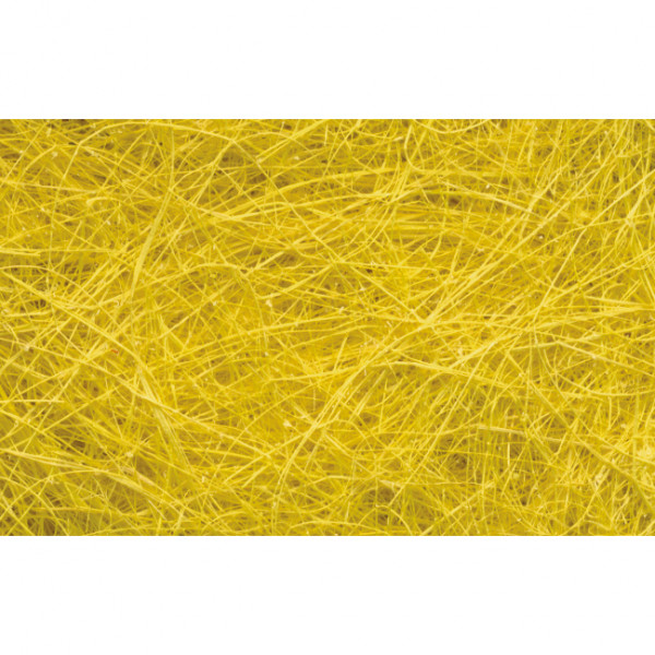 Grasfaser / Sisal Faser, 30g, gelb