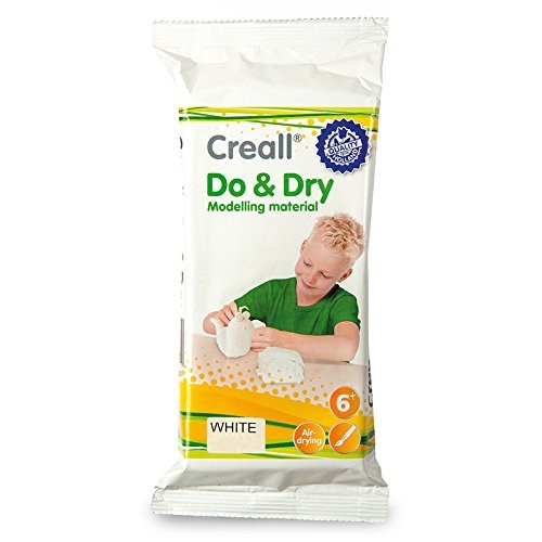 Creall-do & dry, lufthärtende Modelliermasse, 500 g, weiß