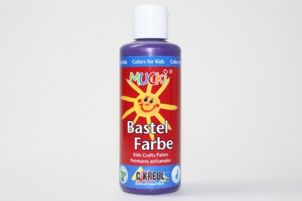 Mucki Bastelfarbe, 80 ml, Violett