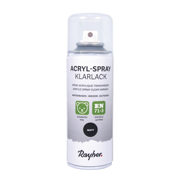 Acryl Spray Klarlack matt, Dose 200ml