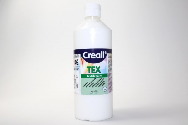 Creall-TEX, Textilfarbe, 500 ml, Weiß