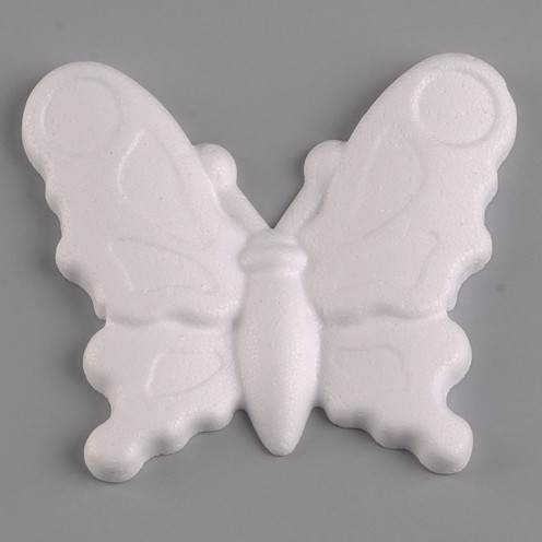 Styropor-Schmetterling, 11 x 12,5 cm