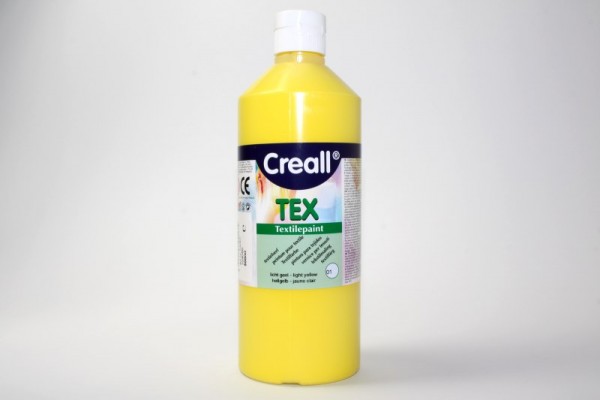 Creall-TEX, Textilfarbe, 500 ml, Hellgelb