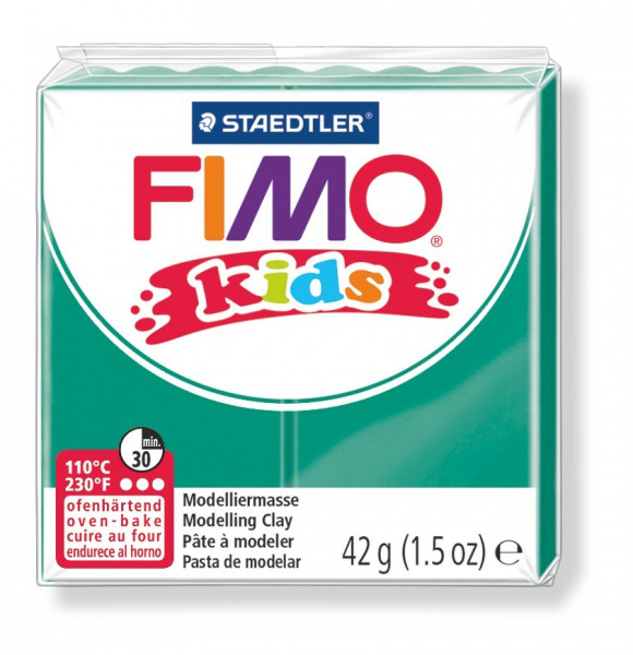 FIMO kids, Modelliermasse, 42 g, grün