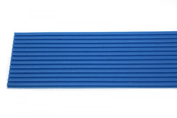 Wachsrundstreifen, 2mm, 20cm, 87 Stk., lichtblau