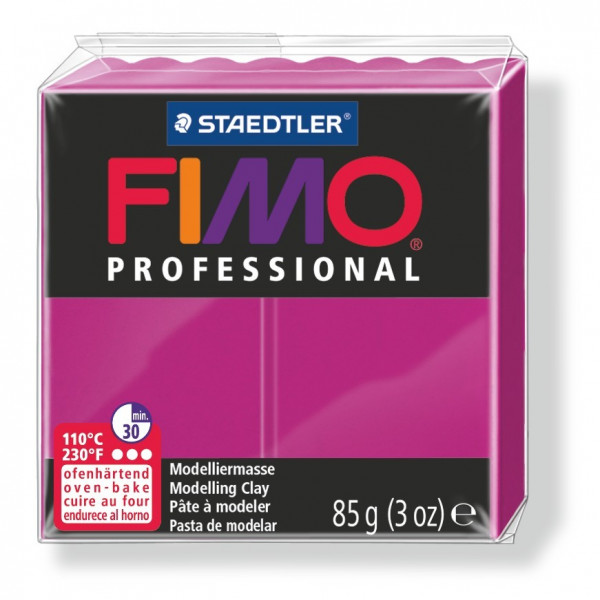 FIMO professional, Modelliermasse, 85 g, reinmagenta