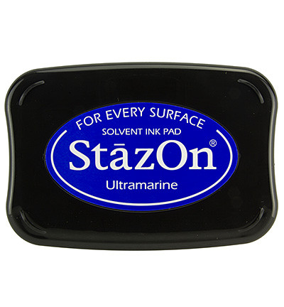 Stempelkissen StazOn, 6 x 9,5 cm, Ultramarine (Blau)