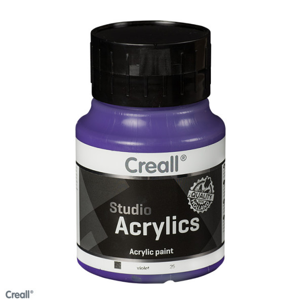 Creall-studio Acrylfarbe, 500 ml, Violett