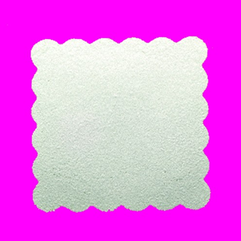 Stanzer Quadrat gezahnt, ca. 1,2 x 1,2 cm