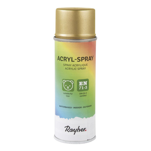 Acryl-Spray 200 ml - brillant gold