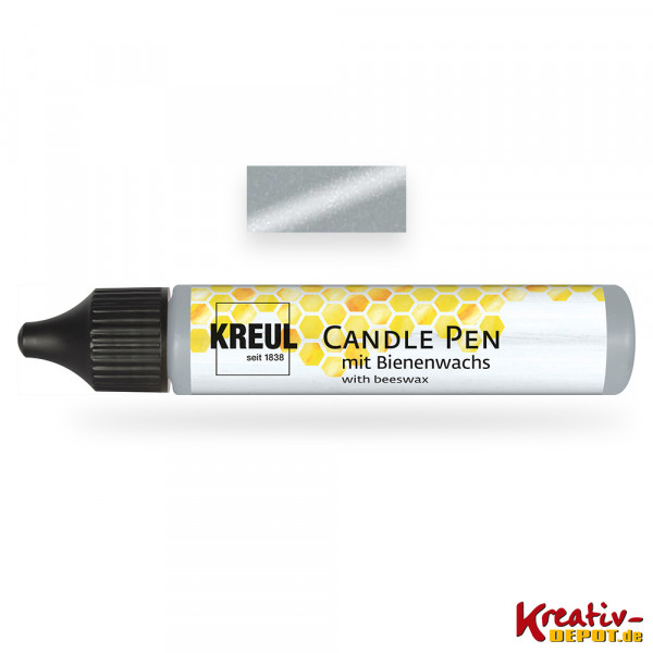 KREUL Candle Pen, 29 ml, Silber